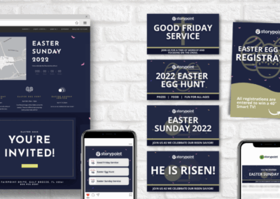 Easter Marketing Campaign for Church